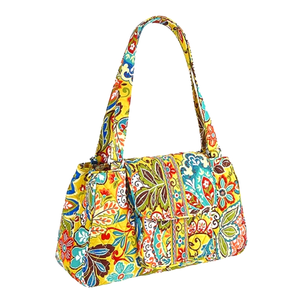 RETIRED NWT Vera Bradley Edie Satchel Purse Bag in floral Provencal pattern HTF